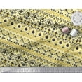thumbnail image 3 of Soimoi Japan Crepe Satin Fabric Paisley & Floral Artistic Printed Fabric 1 Yard 42 Inch Wide, 3 of 3
