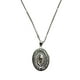 thumbnail image 3 of COLLAR DE VIRGEN OVAL ZIRCONIAS DE PLATA, 3 of 4