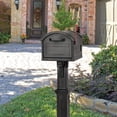 thumbnail image 4 of Gibraltar Mailboxes GHC40B01 Grand Haven Decorative Package Mailbox, Extra Large, Black, 4 of 4