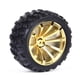 thumbnail image 4 of Llanta Robot Rueda DYNWAVEMX Rueda del neumático del robot del coche inteligente 72 Mm dorado, 4 of 7