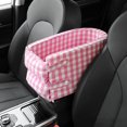 thumbnail image 2 of Cojín anti-sucio de la perrera del perro pequeño del del coche del Pinja de celosía pequeña Sunnimix Asiento del coche de la perrera, 2 of 7