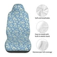 thumbnail image 5 of Honeii Floral Retro Style Print Car Seat Covers 2 Pieces, Full Set Universal Seat Covers for Cars, Waterproof Auto Seat Protectors, 5 of 7