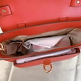thumbnail image 4 of Michael Kors 35F1Gncs6L Manhattan Medium Leather Satchel In Flame, 4 of 5