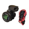 thumbnail image 4 of Amp Socket Meter Dc 12/24V Fast Led Motorcycle Car Qc3.0 Usb Voltage Voltmeter, 4 of 4