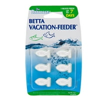 Penn-Plax Betta Vacation Feeder - 7 Day Tablet Fish Food - for Weekend Getaways - 6 Per 1 Pack