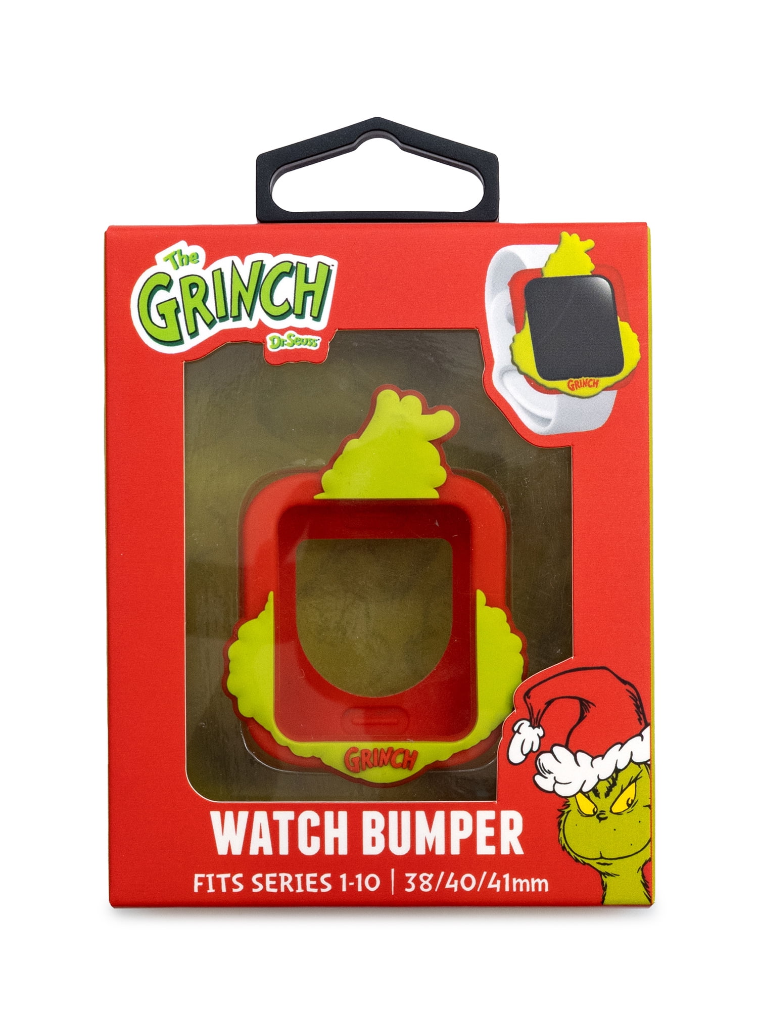Apple Watch with Red Case and Black Grinch Band il_1080xN.2594889431_9py9.jpg main image 4