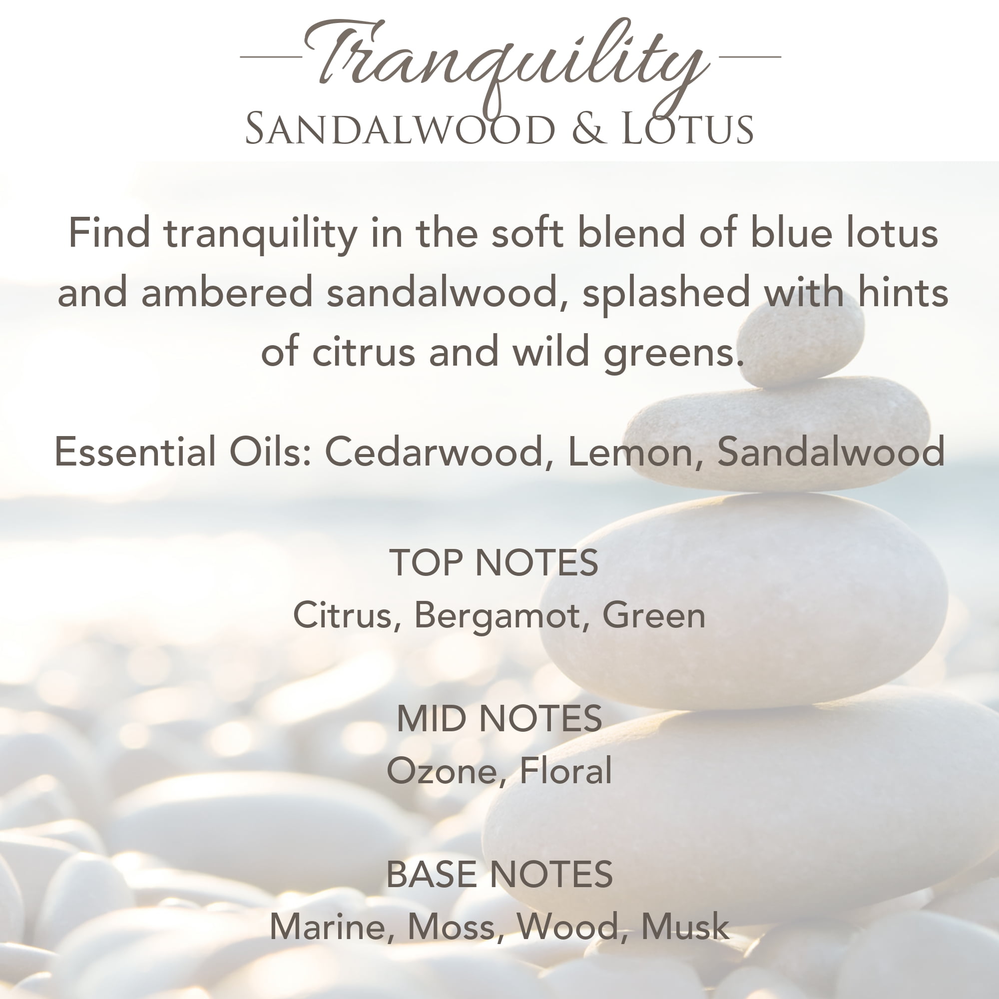 Tranquility Aromatherapy Wax Melts Tarts, Pack of 4 