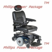 Invacare - Pronto M51 - Semi-Recline Power Wheelchair - 18" x 18" Seat - Blue