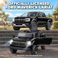 thumbnail image 2 of Funcid 24V Ride on Toys, Licensed Ford Maverick Lariat 4WD Ride on Cars with Remote Control for Kids 3-5 Aged, Single Seater Electric Car Pickup Truck with Bluetooth, Music & Large Trunk, Black, 2 of 8