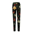 thumbnail image 5 of LHVUOA Leggings for Women Christmas High Waisted Workout Legging Santa Claus Print Yoga Pants Christmas Tights, 5 of 5