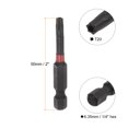 thumbnail image 2 of Unique Bargains T20 Magnetic Security Impact Torx Screwdriver Bit 1/4' Hex Shank 2' Length, 2 Pack, 2 of 5