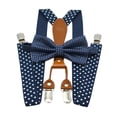 thumbnail image 1 of Tirantes para hombres y mujeres, accesorios de ropa formal, pantalones elegantes, tirantes para Azul marino, 1 of 9