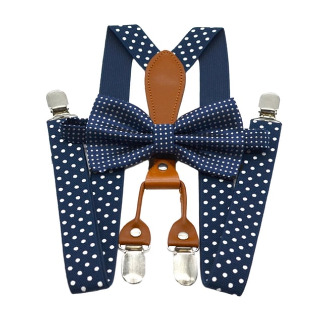 Tirantes para hombres y mujeres, accesorios de ropa formal, pantalones elegantes, tirantes para Azul marino