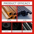thumbnail image 4 of Metal Rust Removal Paint Set，Effortlessly Dissolve and Prevent Rust，Protective Coating for Automotive Furniture Tools，150g Eco-Friendly Formula，Fast-Acting, Long-Lasting, Non-Toxic Transformer, 4 of 8