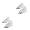 thumbnail image 1 of Destyer 1 Paire de Couvre-Chaussures de Pluie Réutilisables Imperméables en TPU Antidérapants Bottes de Pluie Moto Surchaussures Accessoires Blanc P 2ensemble, 1 of 6