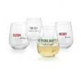 thumbnail image 6 of The Cellar Cheer Stemless Wine Glasses, Set of 4, 6 of 11