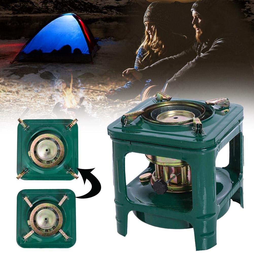 Picnic Kerosene Stove, 8-Wick Portable Camping Oil Stove, Portable Kerosene Diesel Alcohol Stove, Adventure Cookware Burner for Backpacking Hiking Adventure