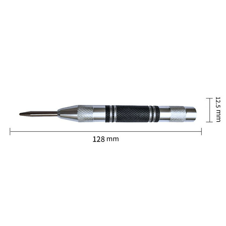 Automatic CENTER PUNCH Tool Adjustable Spring Loaded Super Strong Metal  Drill