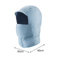 thumbnail image 5 of Pasamontañas térmico Bandana Protección del cuello a prueba  de esquí facial extraíble para Ciclismo Esquí Azul Soledad Gorro pasamontañas, 5 of 5