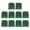 Green, variant on CIYISON 10pcs Glowing Jelly Keycaps Enhances Low Light Tactile Blind Dots For Gamers