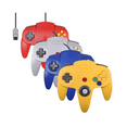 thumbnail image 4 of Nintendo 64 N64 Console (Black) Bundle with FOUR Controllers (Refurbished), 4 of 5
