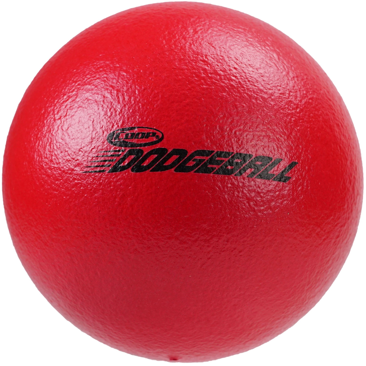 6" Solid Red Textured StingFree Outdoor Yard Sport Dodgeball