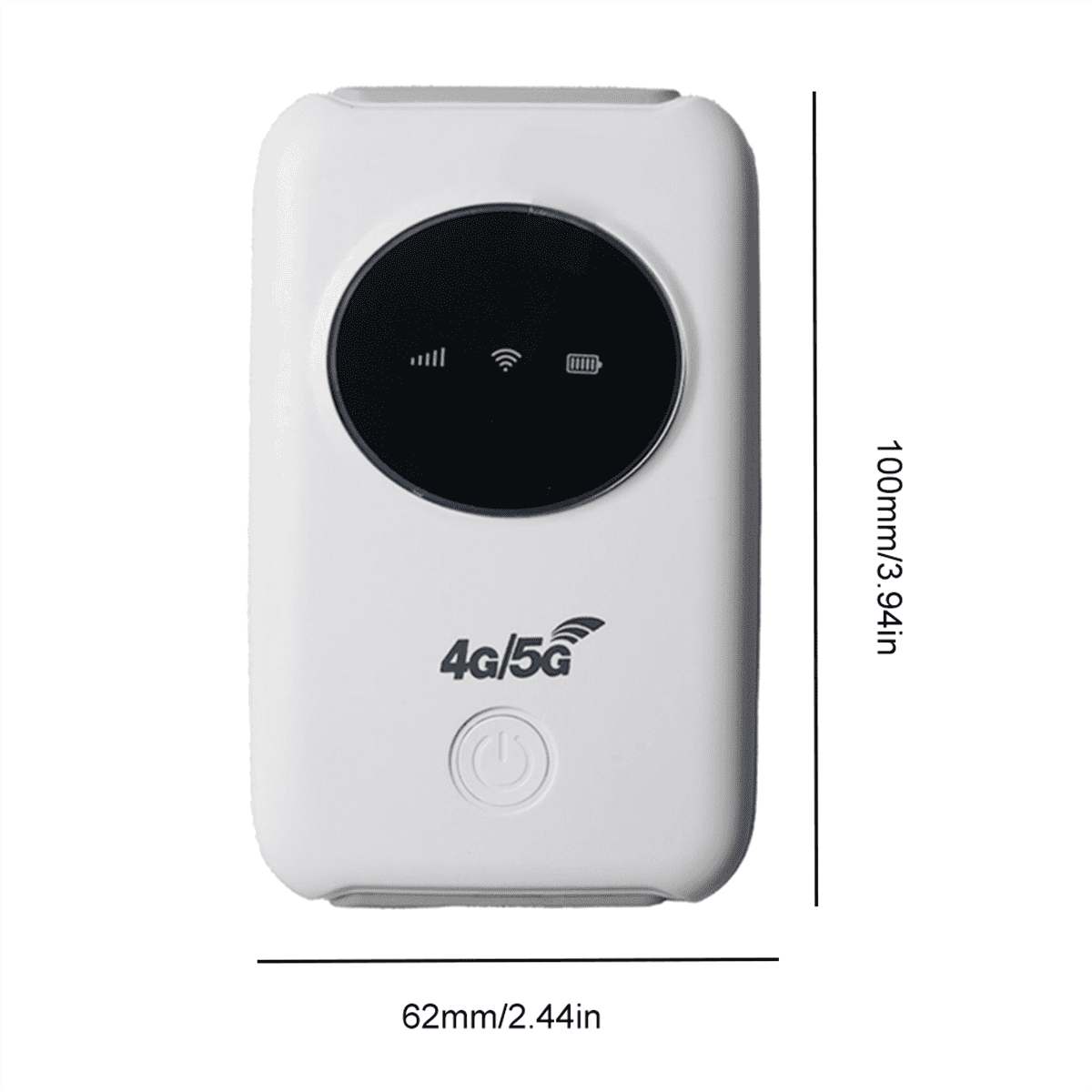H808+ Mobile WiFi Router 4G Lte 150Mbps Portable Pocket Modem Mini Router with SIM Card Slot Hotspot for Outdoor Travel