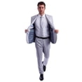 thumbnail image 2 of Men's Skinny-Fit 2pc Suit w/ Peak Lapel, 2 of 4