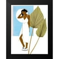 thumbnail image 2 of Wang, Melissa 15x18 Black Modern Framed Museum Art Print Titled - Women in the Garden I, 2 of 5