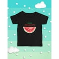 thumbnail image 3 of Buon Ferragosto Watercolor Melon T-Shirt Infant -Image by Shutterstock,  24 Months, 3 of 4