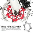 thumbnail image 3 of KAKOWELY Hubs Disc Adapter 6pcs Bike Freewheel Threaded Hubs Disk Disc Brake Rotor 6 Bolt Flange Adapter2.17"X2.17"X0.35", 3 of 4