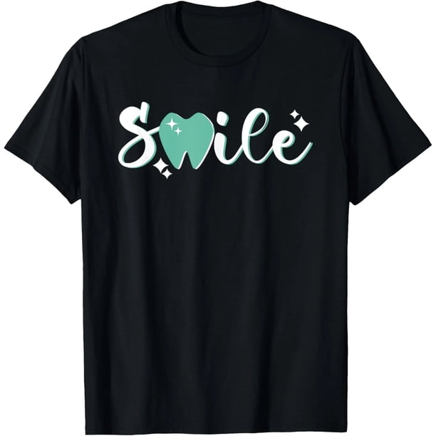 Camiseta para Mujer de Asistente Dental | Higienista | Dentista | Sonrisa Perfecta