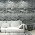 thumbnail image 2 of Art3d 20-Pack 105 Sq.Ft Faux Brick 3D Wall Panels Peel and Stick in Stone Ash, Self Adhesive Waterproof Foam Wallpaper, 2 of 10