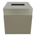 thumbnail image 1 of Porta Kleenex Namaro Acero Mate Con PVC Gris Ba-433521, 1 of 2