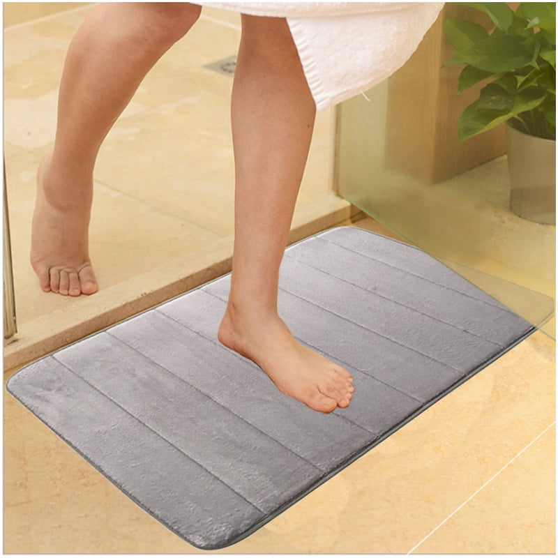 Bath Mat Non Slip Absorbent Super Cozy Microfiber Bathroom Rug Carpet All sizes 
