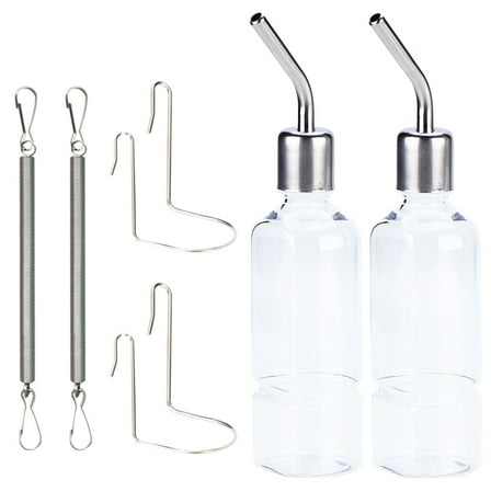 MLINS  2 Pcs Kettles Pet Drinking Water Bottle Chinchilla Practical