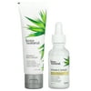 Skin Brightening Vitamin C Essentials, Serum & Moisturizer Discovery Bundle, 1 Set, InstaNatural