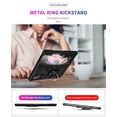 thumbnail image 2 of Samsung Galaxy Z Fold 3 Case, Allytech 360 Degree Rotating Kickstand Ring Holder Compatible with Magnetic Car Mount Heavy Duty Shock Absorption Back Cover Case for Samsung Galaxy Z Fold 3,Black, 2 of 6
