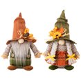 thumbnail image 1 of KAKOWELY 2 gnomos de Acción de Gracias para el hogar, adornos de gnomos, gnomos de peluche, 1 of 5