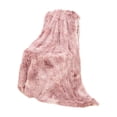 thumbnail image 2 of Manta de terciopelo para sofá y cama | Manta supersuave de doble capa de 150 x 130 cm | Manta de felpa para sofá, cabecera, decoración para habitación infantil y sala de estar | Lavable a máquina, 2 of 3