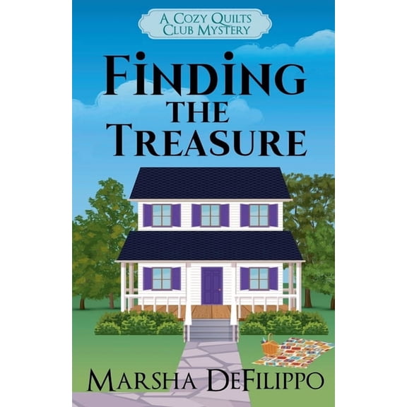 A Cozy Quilts Club Mystery Finding the Treasure, Book 2, (Paperback)