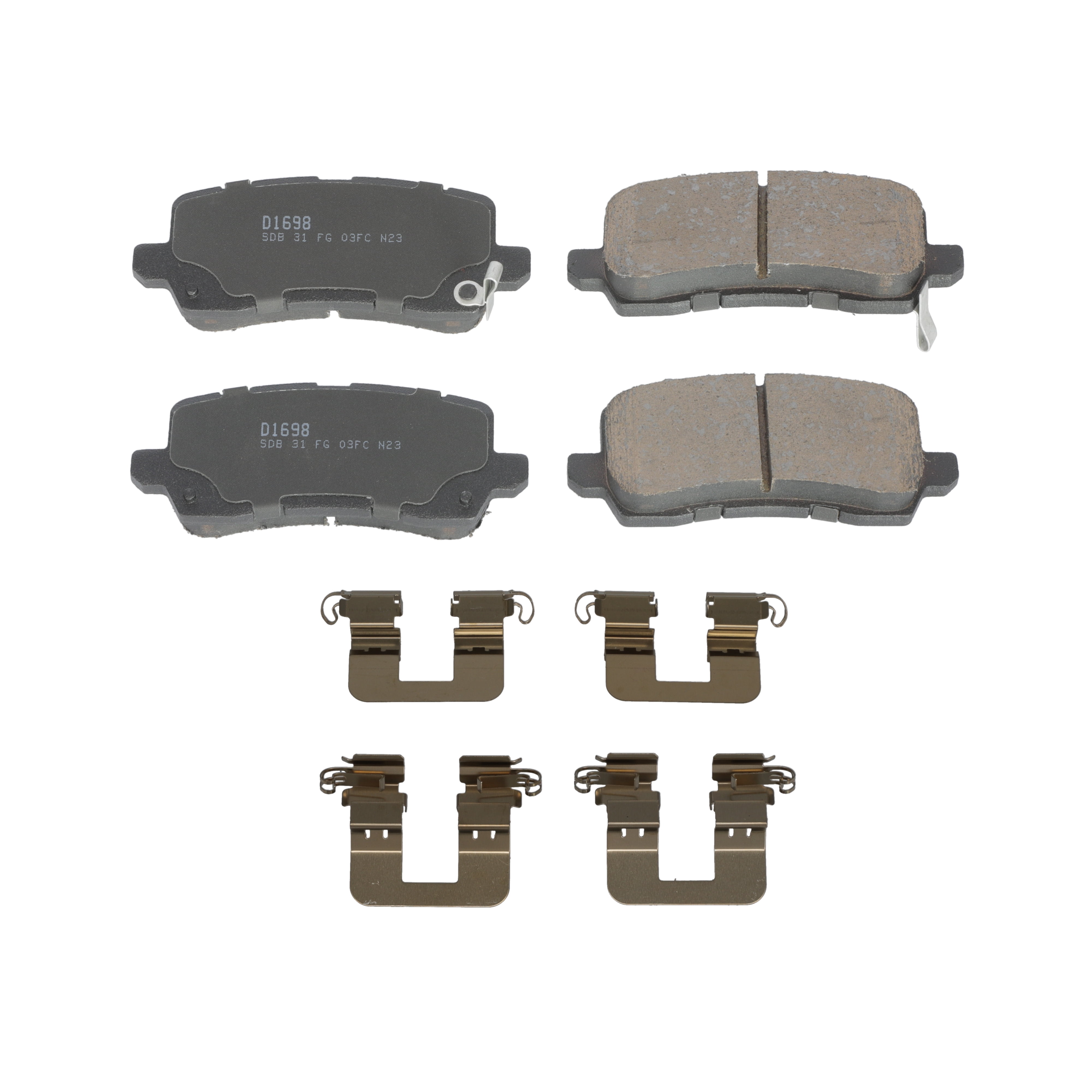 Winstop Brake Pad Set, Rear WS.1698.0.C, Acura TLX 2020-2015
