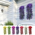 thumbnail image 2 of PEIBang Hanging Flowers Garland,Artificial Flower Vines,Fake Hanging Garland for Backdrop Outdoor Yard Garden Decor, 2 of 6