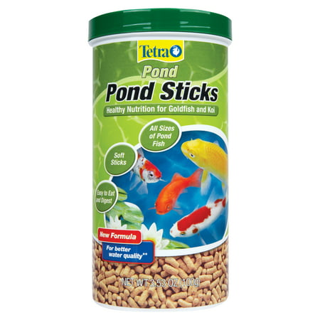 Photo 1 of Tetra Pond Sticks Fish Food, 3.53 oz
BEST BY: 10/2027