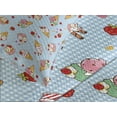 thumbnail image 4 of Ambesonne Ice Cream Quilted Bedspread Set 3 Pcs, Checkered Cherry Dessert, King Size, Multicolor, 4 of 5