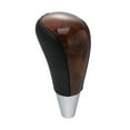 thumbnail image 4 of Unique Bargains Car Auto Automatic Gear Stick Shift Knob for Toyota RAV4 Camry Corolla Black Brown Wood Grain, 4 of 8