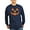 Navy, variant on CafePress - Jack O Lantern #3 Long Sleeve Dark T Shirt - Long Sleeve Dark T-Shirt