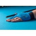 thumbnail image 2 of McDermott Billiard Pool Cue Glove - for Left Hand (Right-Handed Player), Medium, Blue, 2 of 7