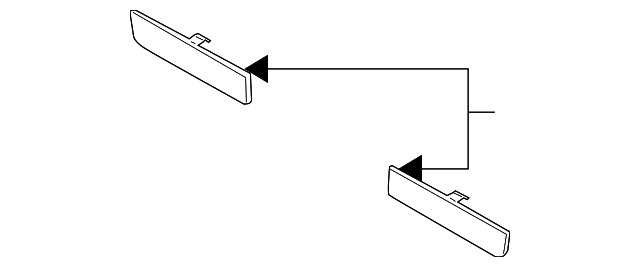 Genuine OE Land-Rover Reflector - LR006349