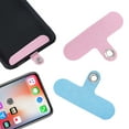 thumbnail image 2 of Naierhg Cell Phone Lanyard Clip 100pcs Mobile Phone Clip Set Versatile Cell Phone Lanyard Patches with Soft Plastic Clip Easy Installation Tear-resistant Phone Black, 2 of 8